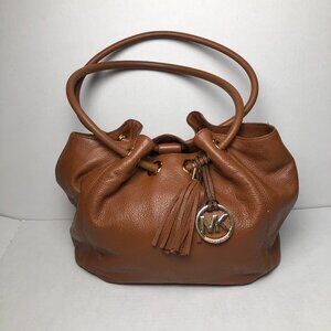 Michael Kors Pebbled Leather Hobo Bag